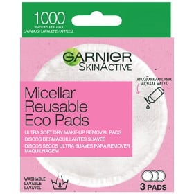 Bild på Garnier Skin Active Micellar Reusable Eco Pads 3 st