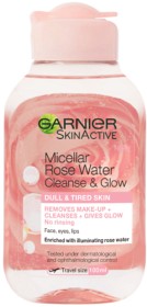 Bild på Garnier Skin Active Micellar Rose Water Cleanse & Glow Dull & Tired Skin 100 ml