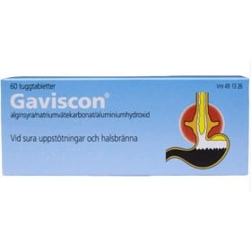 Bild på Gaviscon, tuggtablett 60 st