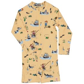 Bild på Geggamoja Pippi Långstrump UV-Dräkt Gul 86/92