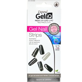 Bild på Depend Gel iQ Gel Nail Strips Semi Cured no 8