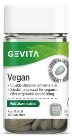 Bild på Gevita Vegan Multivitamin 100 tabletter