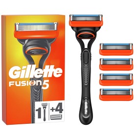Bild på Gillette Fusion5 rakhyvel för män + 5 rakblad