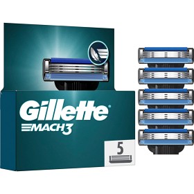 Bild på Gillette Mach3 rakblad, 5 st
