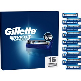 Bild på Gillette Mach3 Turbo rakblad, 16 st