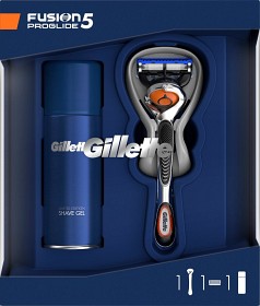 Bild på Gillette Presentset Fusion5 ProGlide Rakhyvel + Rakgel 