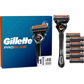 Bild på Gillette Proglide rakhyvel, 10 rakblad