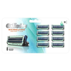 Bild på Gillette SkinGuard Sensitive rakbladsrefiller Aloe 8 st