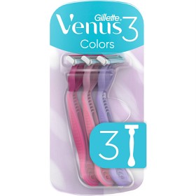 Bild på Gillette Venus 3 Colors engångsrakhyvlar, 4 st
