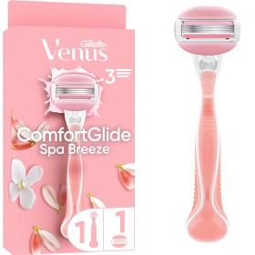 Bild på Gillette Venus ComfortGlide Spa Breeze rakhyvel, 1 rakblad