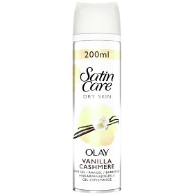 Bild på Gillette Satin Care Dry Skin Olay Vanilla Cashmere rakgel 200 ml