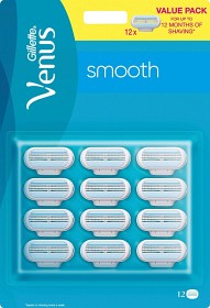 Bild på Gillette Venus Smooth rakblad 12 st 