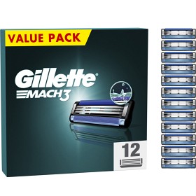 Bild på Gillette Mach3 rakblad 12 st