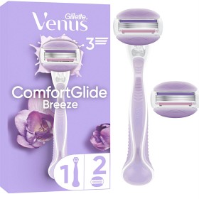 Bild på Gillette Venus ComfortGlide Breeze rakhyvel, 2 st rakblad
