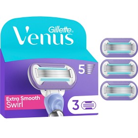 Bild på Gillette Venus Extra Smooth Swirl rakblad 3 st