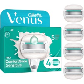 Bild på Gillette Venus Pro ComfortGlide Sensitive rakblad 4 st