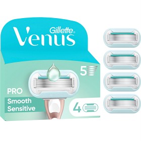 Bild på Gillette Venus Pro Smooth Sensitive rakblad 4 st
