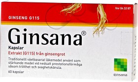Bild på Ginsana Prestationshöjande läkemedel 60 kapsl
