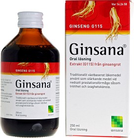Bild på Ginsana, oral lösning 250 ml