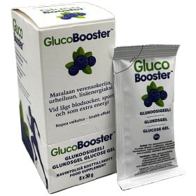Bild på GlucoBooster Original 8-pack á 30 g glukosgel