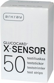 Bild på Glucocard X-Sensor teststicka 50 st