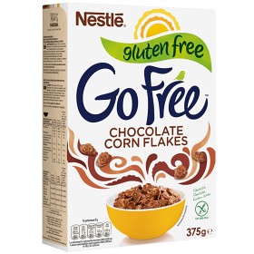 Bild på GoFree Glutenfria Cornflakes Choklad 375 g