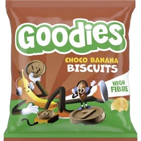 Bild på Goodies Choco Banana Biscuits 20 g