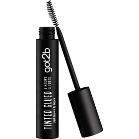 Bild på got2b Glued 4 Brows & Edges Pigmenterad gel 2-i-1 Svart 16 ml