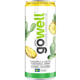 Bild på Gowell Ananas & kaktus 330 ml