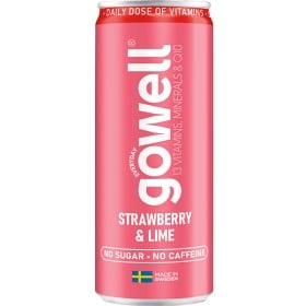 Bild på Gowell Jordgubb & lime 330 ml