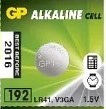 Bild på GP batteri knappcell 1,5V LR41 1 st
