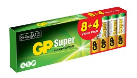 Bild på GP Super Alkaline AA 12 st
