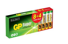 Bild på GP Super Alkaline AAA 12 st