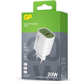 Bild på GP väggladdare PD 20W USB-A USB-C 1 st
