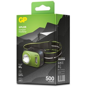 Bild på GP XPLOR Laddningsbar pannlampa PHR17 500Lumen