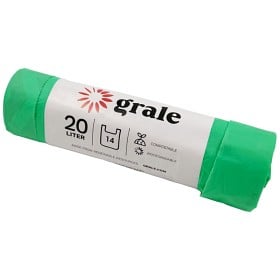 Bild på Grale Avfallspåse Soppåse Extra stark, 20L 14-pack