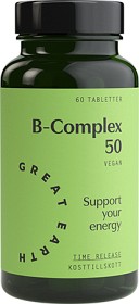 Bild på Great Earth B-Complex 50 60 tabletter