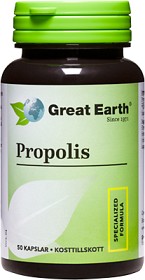Bild på Great Earth Propolis 500 mg 50 kapslar 
