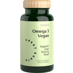 Bild på Great Earth Omega 3 Vegan 60 kapslar