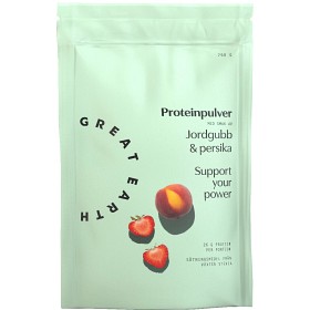 Bild på Great Earth Proteinpulver Jordgubb & Persika 750 g