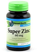 Bild på Great Earth Super Zink 60 mg 100 kapslar