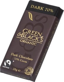 Bild på Green & Blacks Dark Chocolate 70% 35 g