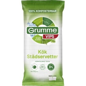 Bild på Grumme Vips Städservetter Kök 60 st