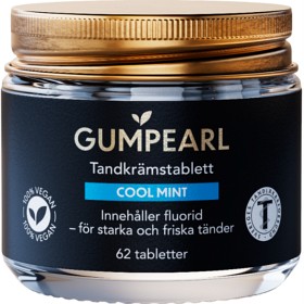 Bild på Gumpearl Cool Mint tandkrämstablett 62 st
