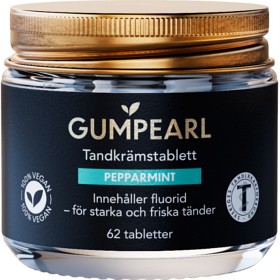 Bild på Gumpearl Pepparmint tandkrämstablett 62 st