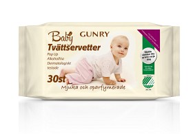 Bild på Gunry Baby Tvättservetter Travelpack 30 st