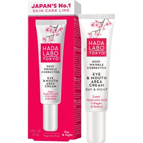 Bild på HADA LABO TOKYO Deep Wrinkle Corrector Eye & Mouth Area Cream 15 ml