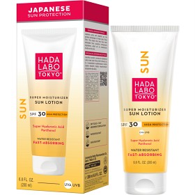 Bild på HADA LABO TOKYO Super Moisturizer Sun Lotion SPF 30 200 ml