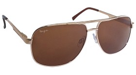 Bild på Haga Eyewear Denver Polarized Gold Metal