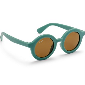 Bild på Haga Eyewear Dots Petrol Green - Brown lens